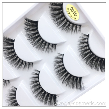 Top Quality Private Label Natural Makeup 3D Mink Eyelashes